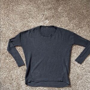 Poof Apparel Charcoal Knit Sweater